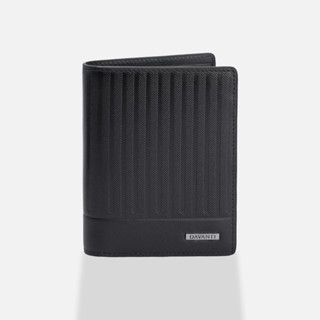 Bóp Ví Nam Da Bò Nappa Dập Họa Tiết Cách Điệu Dáng Đứng Thời Trang FB321