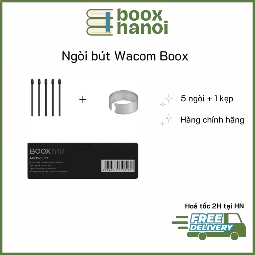 Ngòi bút Boox Ngòi bút Wacom Boox chính hãng - Ngòi mềm, ngòi kim loại
