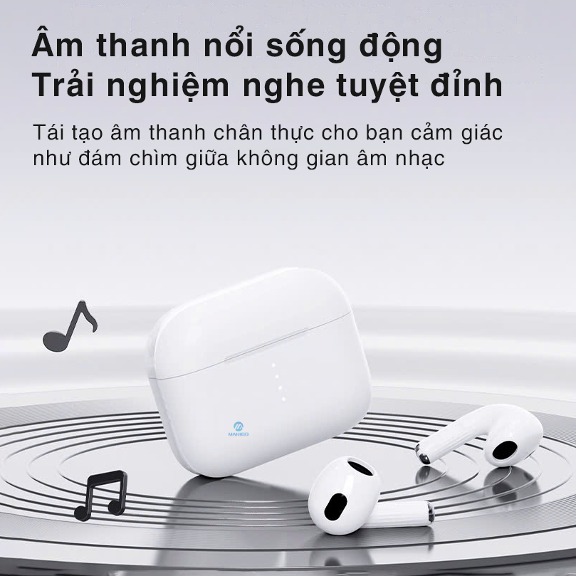 Tai nghe Bluetooth không dây nhét tai TWS ROCKSPACE EB710 Hàng chính hãng bảo hành 12 tháng | BigBuy360 - bigbuy360.vn