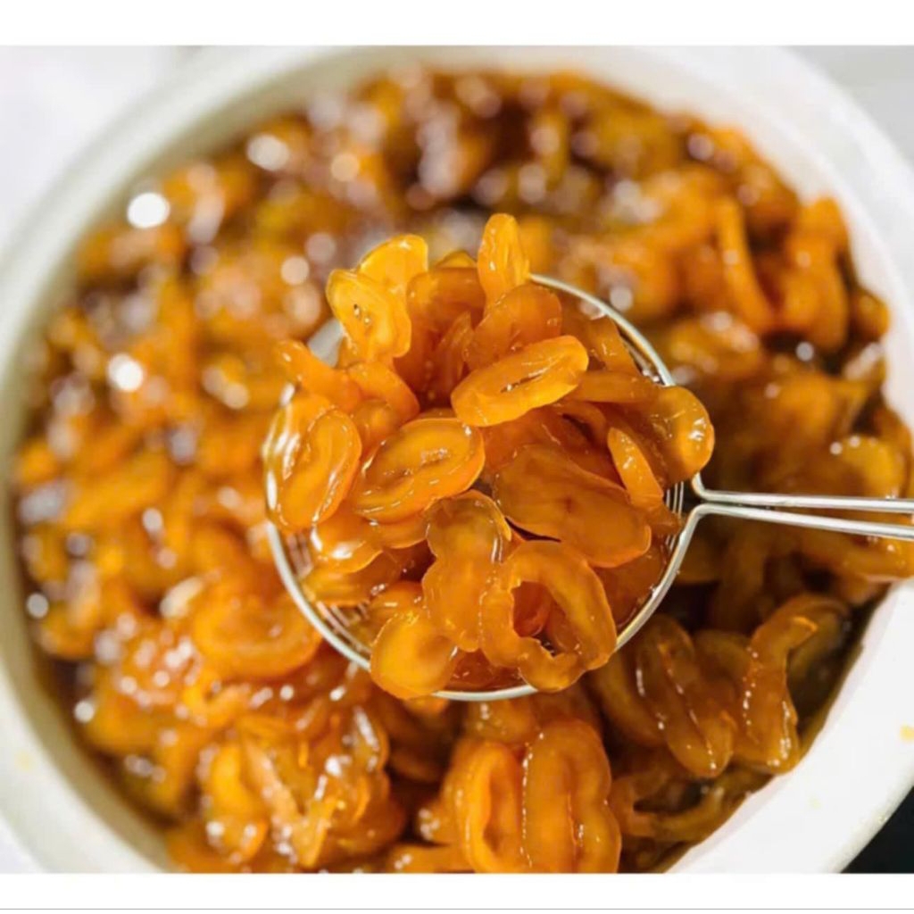 Thốt nốt rim đường thốt nốt ép chân không bọc 1kg