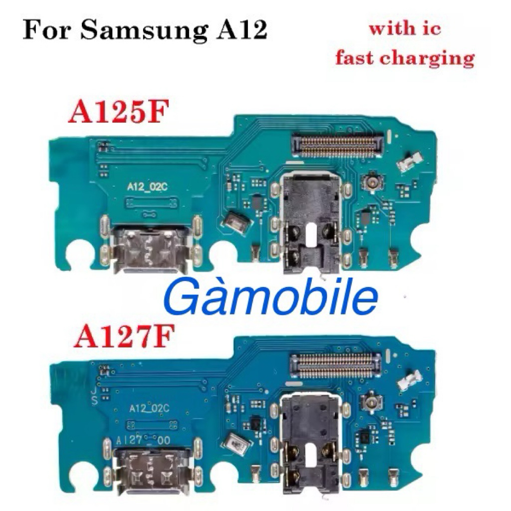 Cụm sạc samsung A12 A125F và A127F