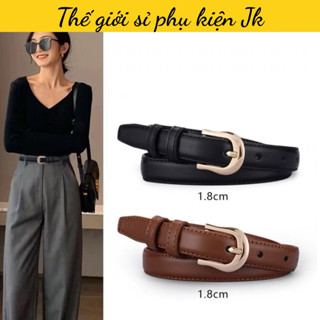  Thắt Lưng Nữ Da PU Móc Khóa_Thế Giới Sỉ Phụ Kiện JK 2pu  