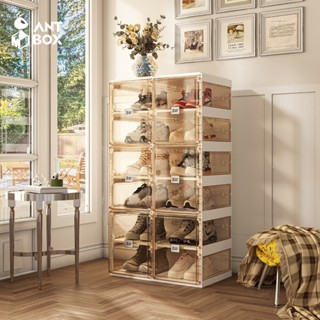 Tủ Giày Nhựa Gấp Gọn Trong Suốt AntBox – Kệ Giày Giải Pháp Tiết Kiệm Không Gian Cho Mọi Gia Đình