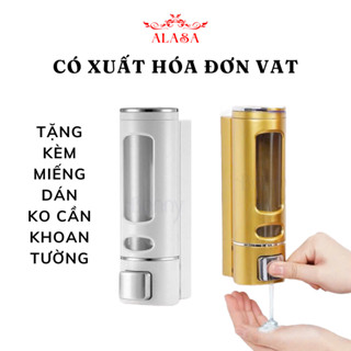  Bình đựng nước rửa tay hộp đựng dầu gội sữa tắm gắn tường hộp đựng nước rửa chén cao cấp bình tròn 
