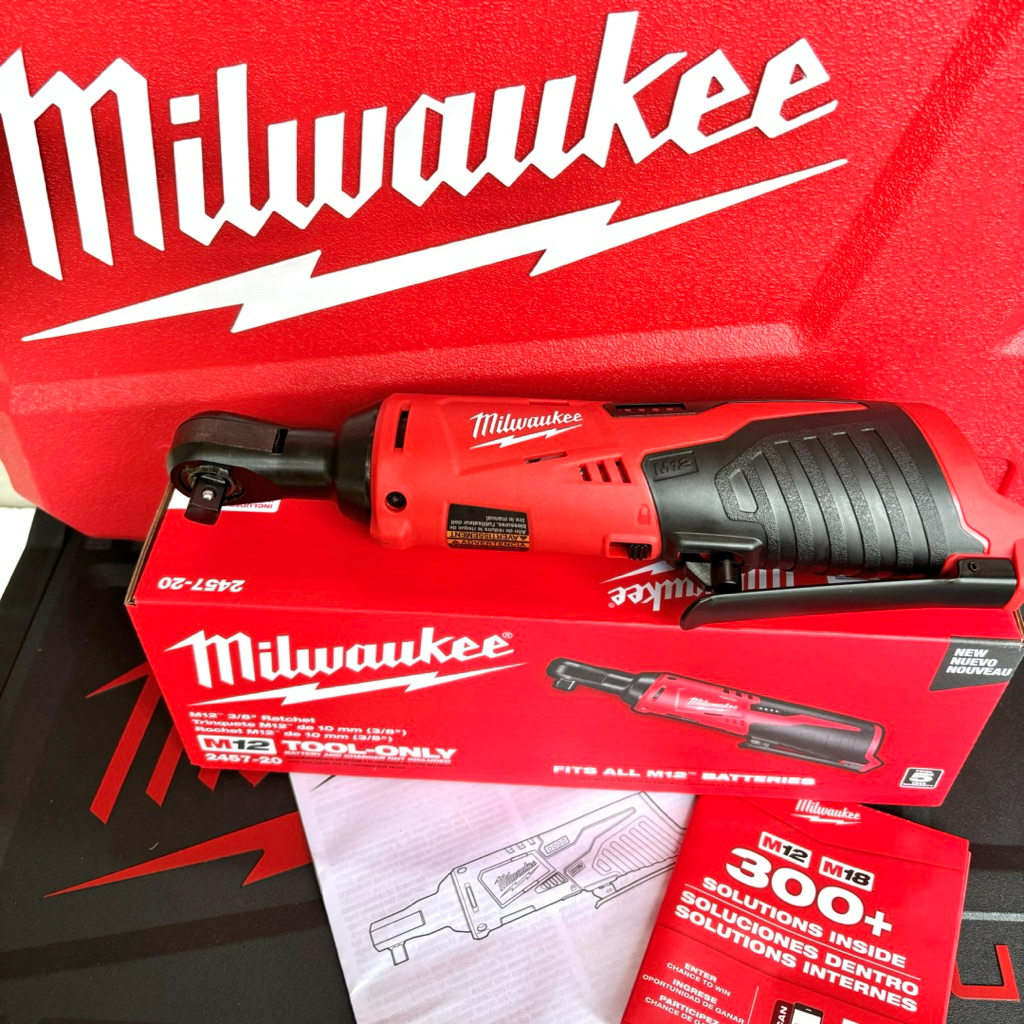 Máy siết bulong góc 2457-20 12v đầu 3/8 Milwaukee