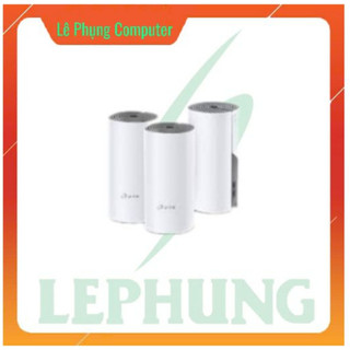 Deco e4 bộ phát wifi mesh tp-link băng tần kép mu-mimo ac120- bảo hành 2 năm
