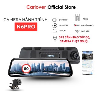  CAMERA HÀNH TRÌNH Ô TÔ N6GPS GẮN GƯƠNG CẢNH BÁO TỐC ĐỘ CẢNH BÁO GIAO THÔNG CÓ GPS CÓ KẾT NỐI ĐIỆN THOẠI BẢO HÀNH 12T 