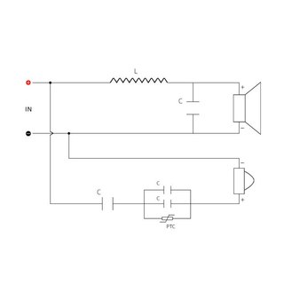 Module phân tần loa 2 kênh 48Hz-20Khz 80W