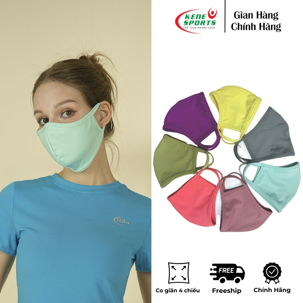 Khẩu trang vải 2 lớp Kene Sports