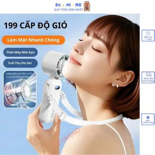 Quạt Turbo Jet 4000 MAh Quạt Cầm Tay Làm Mát Như Điều Hòa, Quạt Mini Turbo Siêu Mát Quạt Điện Cầm Ta