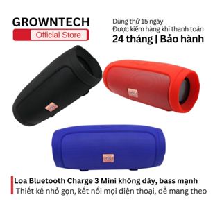 Loa bluetooth charge 3 mini không dây  mini bass mạnh vỏ nhôm kết nối mọi điện thoại, nhỏ nhẹ