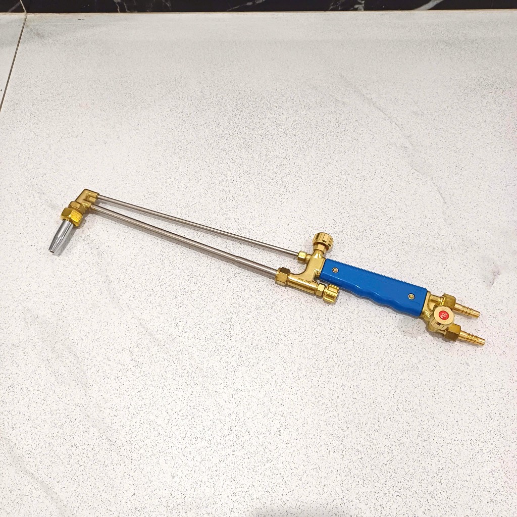 Tay cắt oxy gas G01-100 gióng inox - Đèn cắt gió đá G01-100 inox