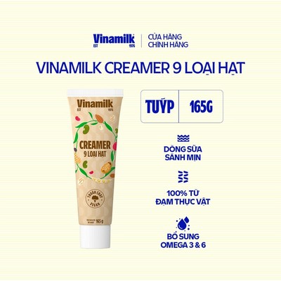 Tuýp Creamer 9 loại hạt 165g