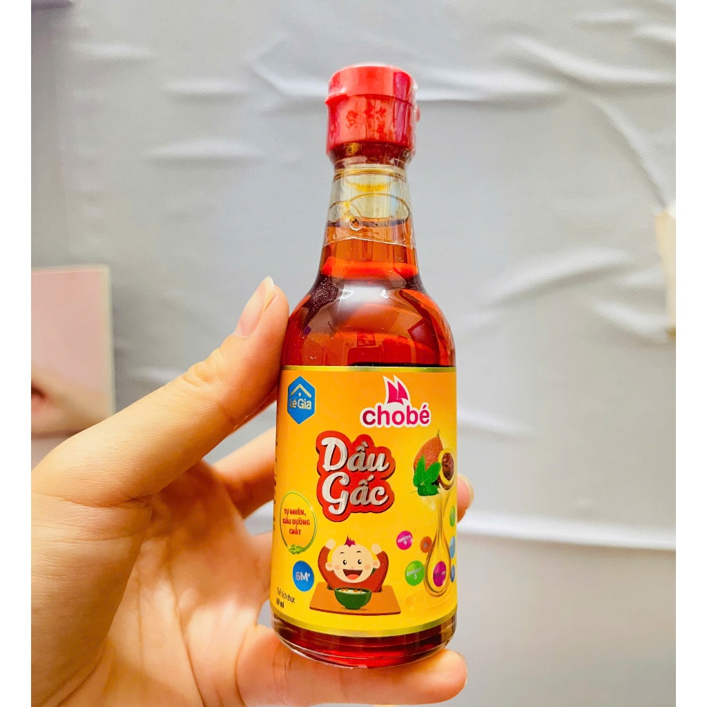 Dầu Gấc Ăn Dặm SuperGreen/ Lê Gia 60ml