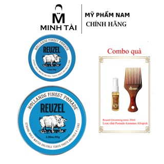 [ Full Size ] Sáp Vuốt Tóc Nam Reuzel Blue Pomade