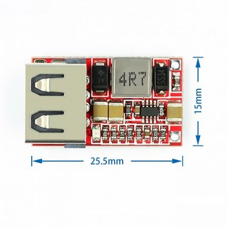 Module Sạc Nhanh 5V 3A Input 6-24VDC