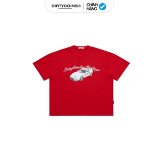Áo Thun Boxy DirtyCoins Hustling Red