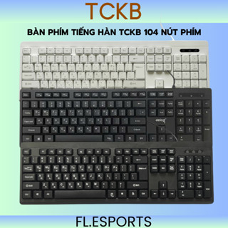  Bàn phím tiếng Hàn Quốc TCKB104 dùng cho văn phòng 