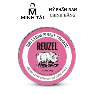 Sáp Vuốt Tóc Nam REUZEL Pink Pomade - Hàng Chính Hãng