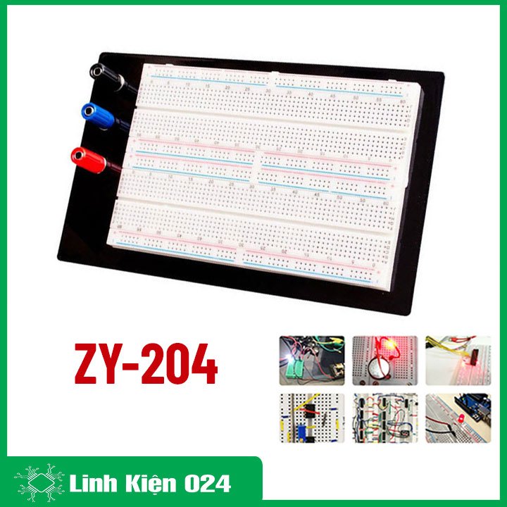 Bo test mạch, bảng mạch test Breadboard ZY-204