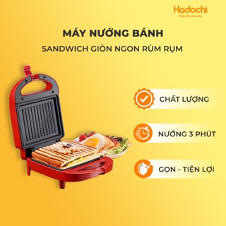 Máy kẹp máy làm bánh sandwich, máy nướng bánh mì ăn sáng nhanh chóng, nhỏ gọn, tiện lợi
