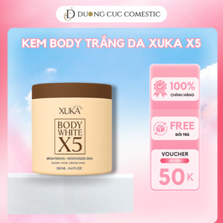 Kem body trắng da Xuka X5 X3 trắng hồng nhanh hộp an toàn cho làn da 250g DC154