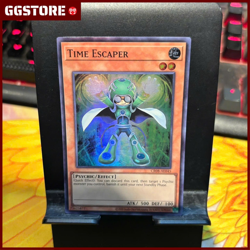[ Bài Yugioh Chính Hãng ] CR08-AE045 Time Escaper - Super Rare