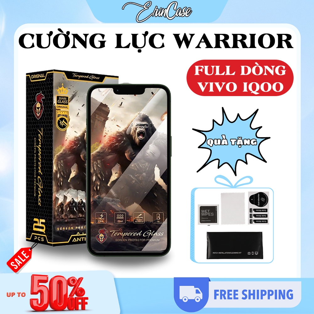 Cường lực chiến binh thế hệ mới Vivo iqoo Z9 Turbo / Z9x / Z8 / Z7 / Z6 / Neo 9 Pro Plus / Neo 8 / N