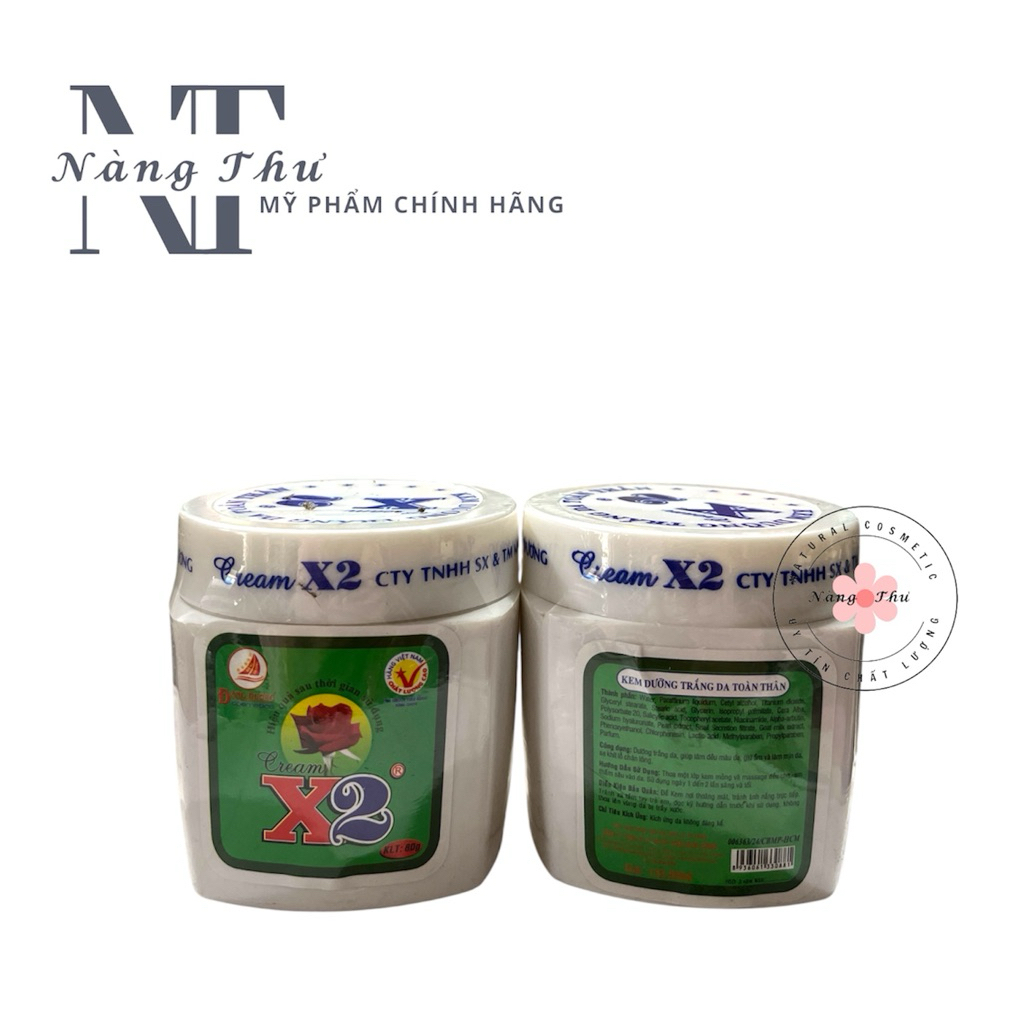Kem Body X2 Dưỡng Trắng Da Toàn Thân