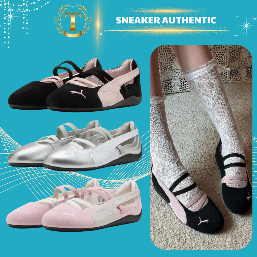 [Best Quality] GIÀY PUMA BALLET ĐỦ MÀU THỜI TRANG NỮ Y2K