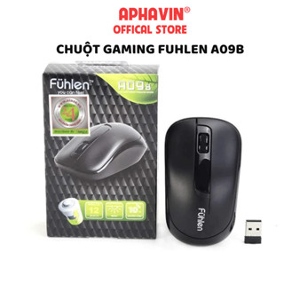 Chuột Không Dây Fuhlen A09b Nhập Khẩu, Bảo Hành 12T, Lỗi 1 Đổi 1, 1000 DPI, Kết Nối 10m, Phù Hợp Laptop, PC