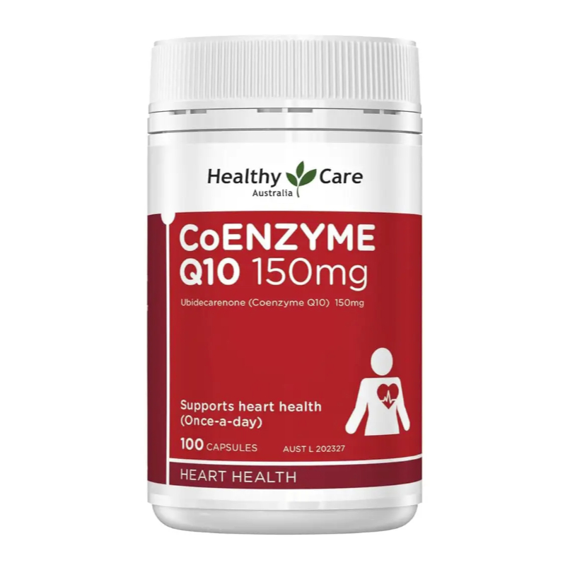 Viên uống bổ tim Coenzyme Q10 hãng Healthy Care của Úc