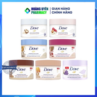 Tẩy tế bào chết body Dove các loại