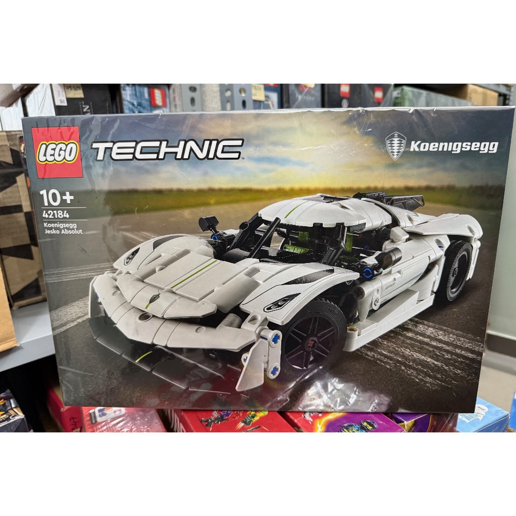 [CÓ SẴN] - LEGO 42184 - Technic - Koenigsegg Jesko Absolut White Hypercar [CHÍNH HÃNG]