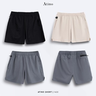  Quần Short Nam ATINO Chất Liệu Thoáng Mát Dáng Trẻ Trung Form Fitted L.3.1622 