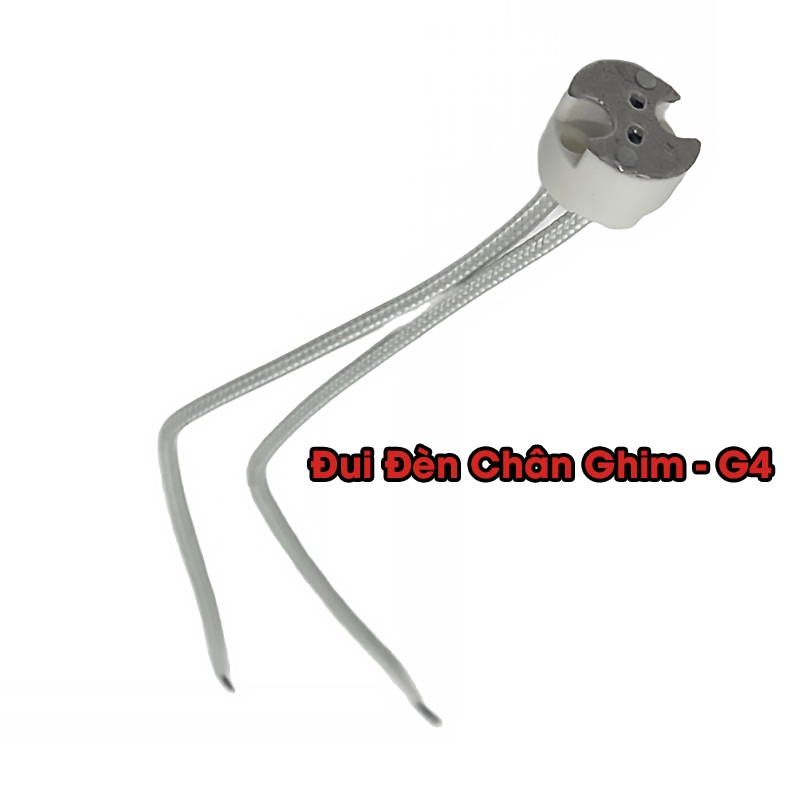 Đui led chân ghim led g4