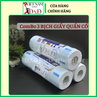  Combo 3 cây giấy quấn cổ cắt tóc nam barber dùng trong cắt tóc nam nữ 
