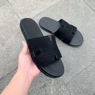 Dép Da Nam HM Đế Cao Su Êm Đẹp.Có Logo Mác......