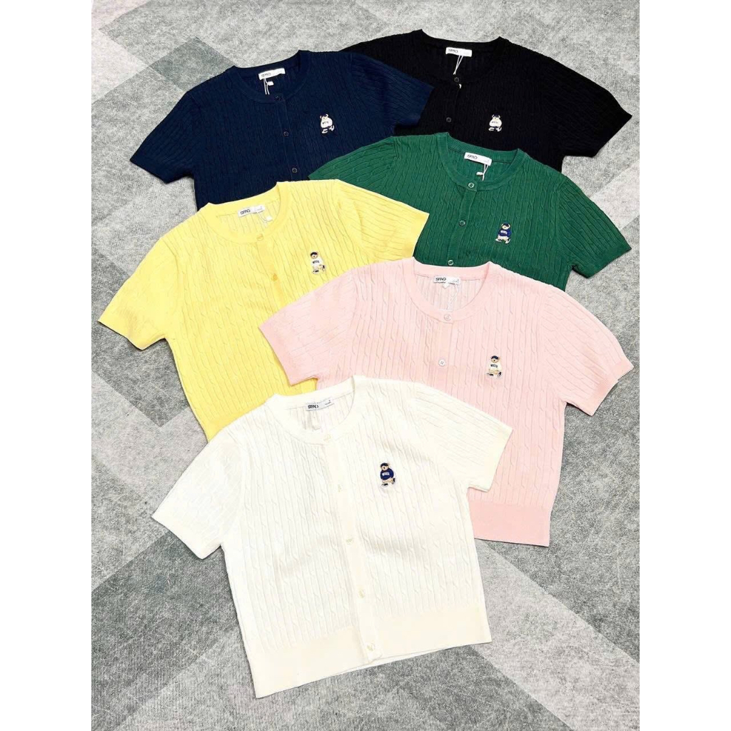 [ CHÍNH HÃNG ] ÁO LEN THỪNG SPAO NỮ 2025