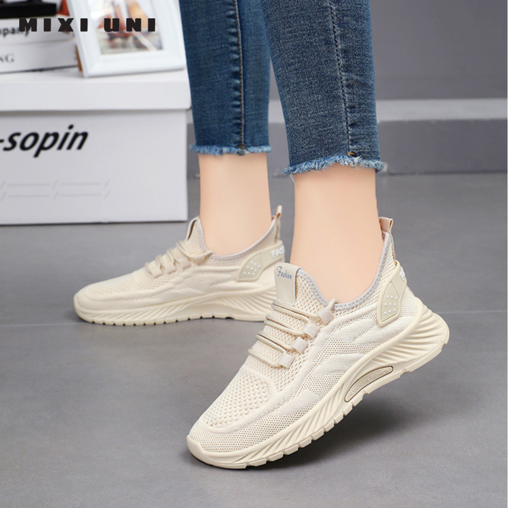 MIXI UNI - Giày thể thao nữ hàng cao cấp siêu nhẹ, lưới thoáng khí, đế êm sneaker thời trang hot tre