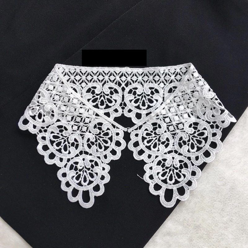 CỔ COTTON REN LÁ NHỌN SƠ MI