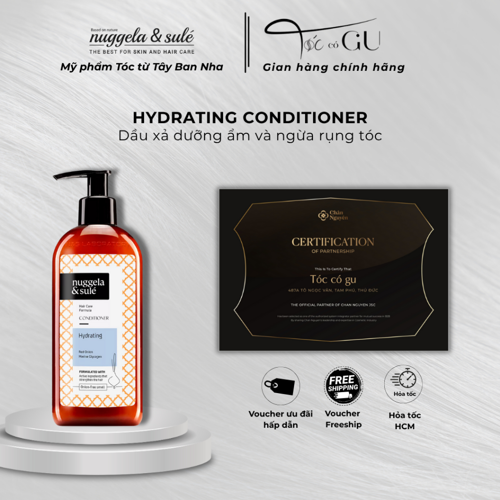 Dầu xả phục hồi tóc Hydrating Conditioner Nuggela & Sulé 250ml - Shop Tóc có Gu