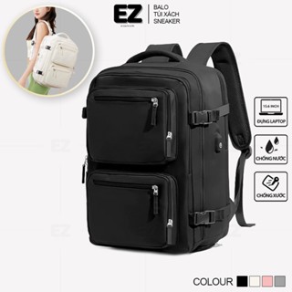  Balo đựng laptop chống sốc chống nước cao cấp EZ BALO BLA10  Balo laptop 15.6 inch 17 inch to rộng 