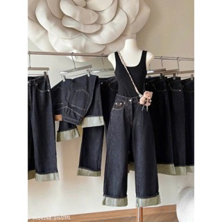 J83 (TÁO ĐỎ BIGSIZE 55-90KG) QUẦN JEAN BIGSIZE QUẦN SUÔNG BẺ ỐNG DÁNG DÀI