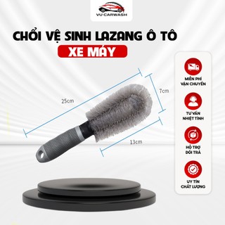 Chổi Cọ Đa Năng Lazang, Vành Lốp, Khoang Động Cơ Ô tô, Xe Máy Chuyên Dụng(ngắn)