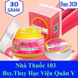 Kem nghệ đa năng Mulrose 30g mul rose Dưỡng da, giảm mụn, mờ thâm, se khít lỗ chân lông hỗ trợ các bệnh về da