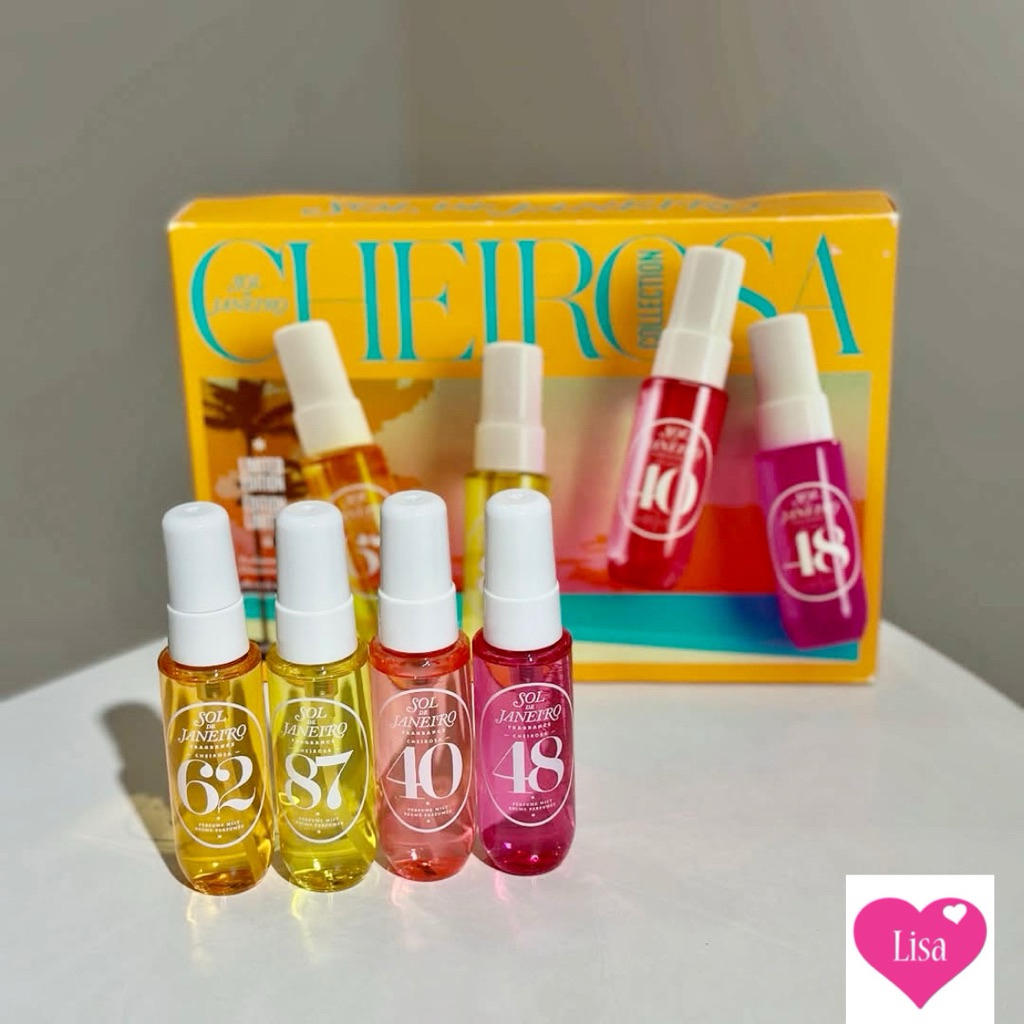 Xịt thơm Sol de Janeiro Cheirosa 40 Hair & body Fragrance mist 30ml