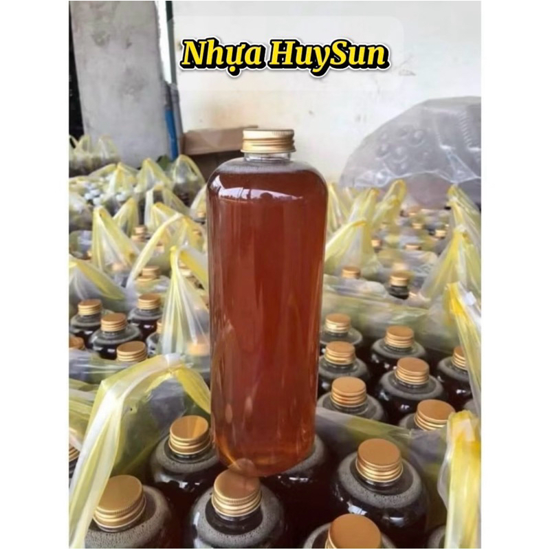 (Set 20-30-50) Chai Nhựa 1000ml Miệng Rộng fi38 Đã Kèm Nắp. Chai nhựa đẹp Huysun