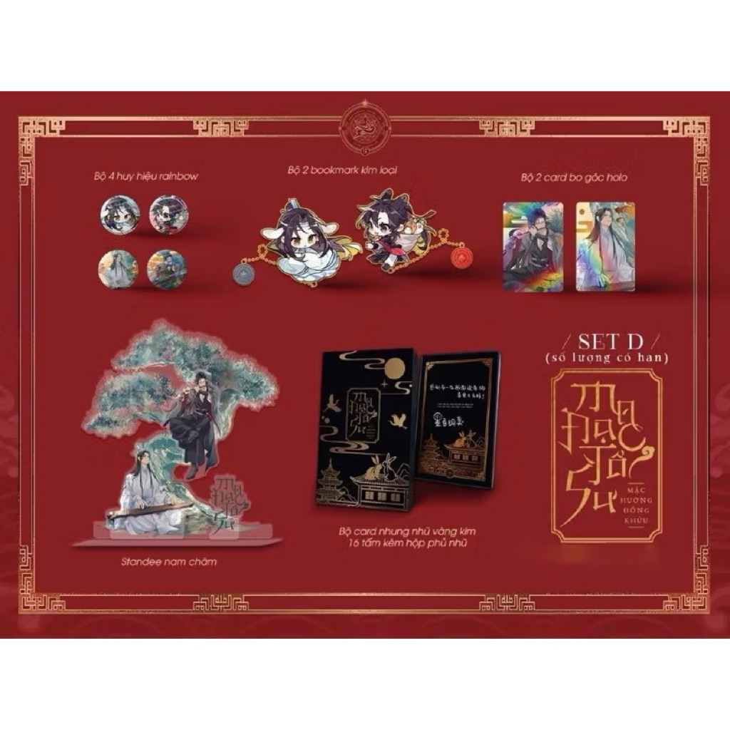 (sẵn) Full phụ kiện Ma Đạo Tổ Sư Toàn Tập