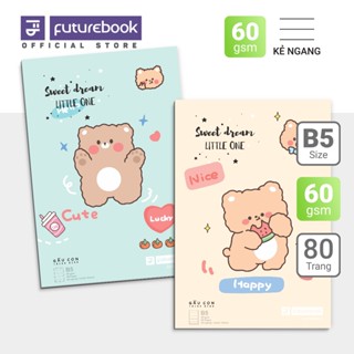 (SALE LỐC 10) Vở Kẻ Ngang FUTUREBOOK B5 200/ 120/ 80 Trang 80/70 GSM - Vở Học Sinh B5